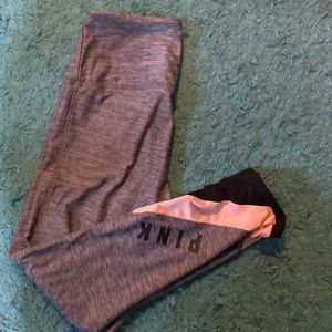 Pink workout leggings